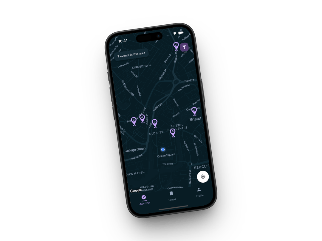 OninFive: Find Your City's Live Music
